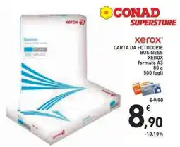 Conad Superstore Carta da fotocopie business Xerox offerta