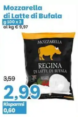 Prix Quality Mozzarella Regina di latte di bufala offerta