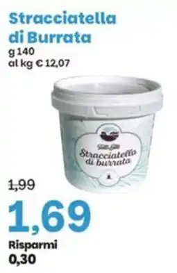 Prix Quality Stracciatella di burrata offerta
