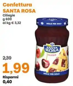 Prix Quality Confettura Santa Rosa Ciliegie offerta
