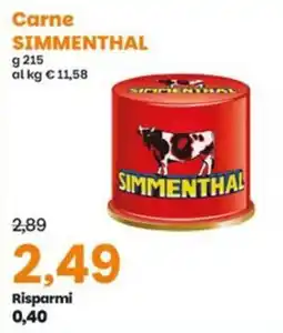 Prix Quality Carne Simmenthal offerta