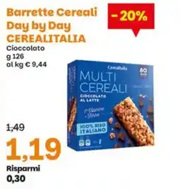 Prix Quality Barrette Cereali Day by Day Cerealitalia offerta