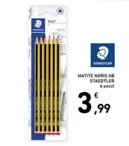 Conad Matite Noris HB Staedtler offerta