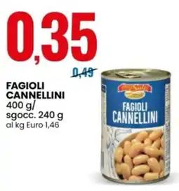Eurospin Fagioli cannellini offerta