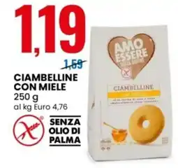 Eurospin Ciambelline con miele offerta