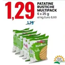 Eurospin Patatine Rustiche offerta
