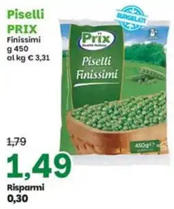 Prix Quality Piselli Finissimi Prix offerta