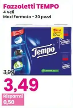 Prix Quality Fazzoletti Tempo offerta
