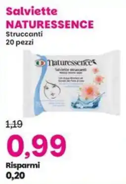 Prix Quality Salviette NATURESSENCE offerta