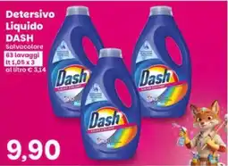 Prix Quality Detersivo liquido Dash Salvacolore offerta