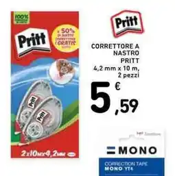 Conad Correttore a nastro Pritt offerta