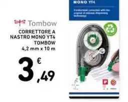 Conad Correttore a nastro Mono YT4 Tombow offerta