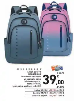 Conad Superstore Monocromo zaino offerta