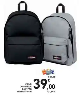 Conad Superstore Zaino Out Office Eastpak offerta