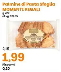 Prix Quality Palmine di Pasta Sfoglia offerta