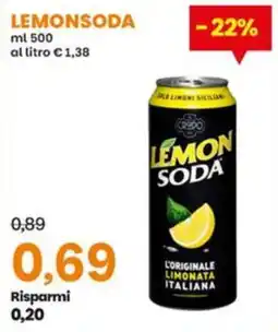 Prix Quality Lemon Soda offerta