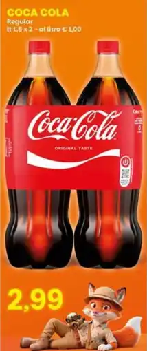 Prix Quality Coca Cola Regular offerta