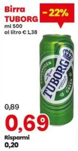 Prix Quality Birra Tuborg offerta