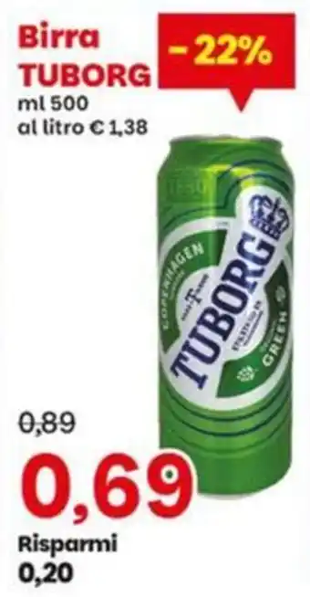 Prix Quality Birra Tuborg offerta