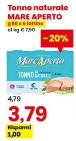 Prix Quality Tonno naturale Mare Aperto offerta