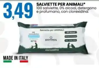 Salviette per animali Radames