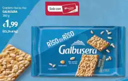 Futura Supermercati Crackers Riso su Riso Galbusera offerta