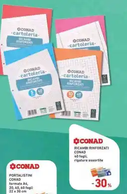 Conad Superstore Ricambi rinforzati conad offerta