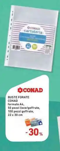 Conad Superstore Buste forate conad offerta