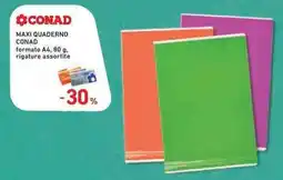 Conad Superstore Maxi quaderno Conad offerta