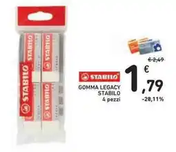 Conad Superstore Gomma Legacy Stabilo offerta