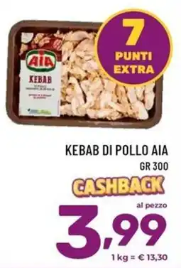 Il Centesimo Kebab di pollo AIA offerta