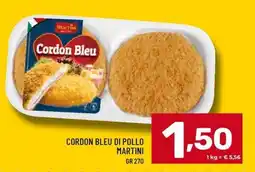 Il Centesimo Cordon Bleu di pollo Martini offerta