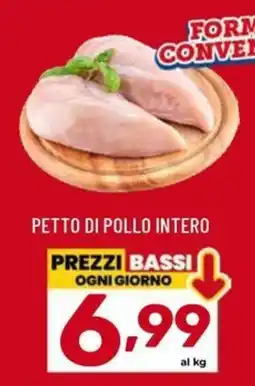 Il Centesimo Pettro di pollo intero offerta