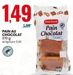 Eurospin Pain au Chocolat Dolciando offerta