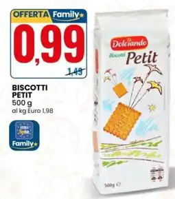 Eurospin Biscotti Petit Dolciando offerta