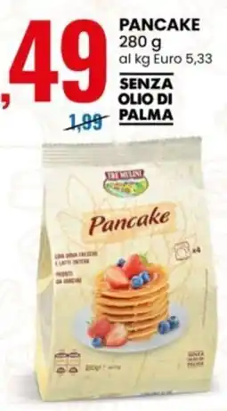 Eurospin Pancake Tre Mulini offerta