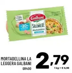 Il Centesimo Mortadellina la leggera Galbani offerta