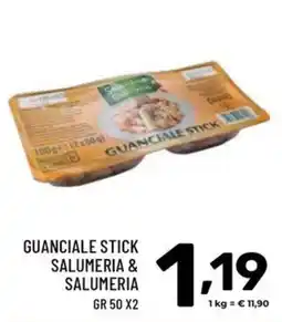Il Centesimo Guanciale stick Salumeria & Salumeria offerta