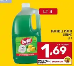 Il Centesimo Deo brill piatti limone offerta