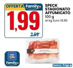 Eurospin Speck stagionato affumicato offerta