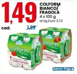 Eurospin Colform Bianco/Fragola offerta