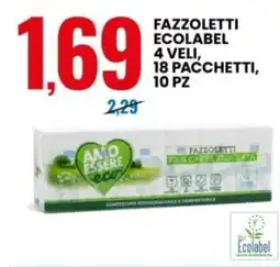 Eurospin Fazzoletti Ecolabel offerta
