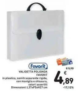 Conad Superstore Valigetta polionda Favorit offerta
