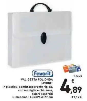 Valigetta polionda Favorit