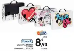 Conad Superstore Valigetta Graffiti Favorit offerta