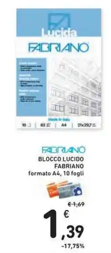 Conad Superstore Blocco lucido Fabriano offerta