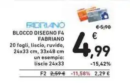 Conad Superstore Blocco disegno F4 Fabriano offerta