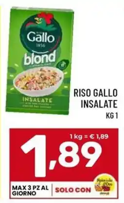 Il Centesimo Riso Gallo Insalate offerta