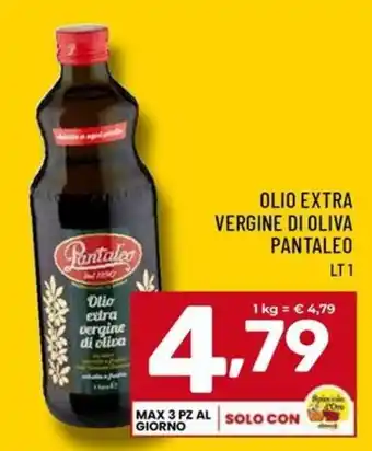 Olio extra vergine di oliva Pantaleo