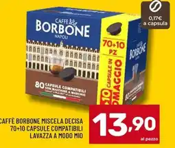 Il Centesimo Caffè Borbone Miscela Decisa offerta